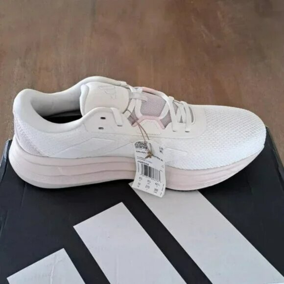 adidas Shoes - Adidas Galaxy 7 Running Shoe - Color: White/Putty Mauve - Size: Women 10 Wide